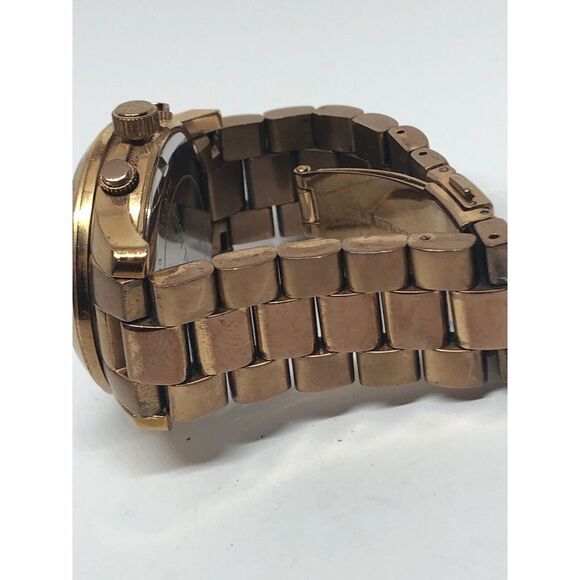 Michaek Kors MK5128 Women's Stainless Steel Analog Rose Dial Quartz Watch LB183 - Picture 6 of 8